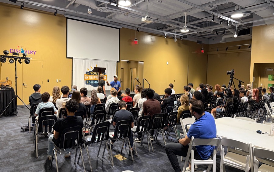 Live audience at the Y.E.S. Summit
